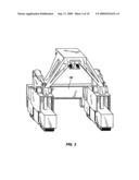 METHOD AND A DEVICE FOR LIFTING AND ROTATING A MASSIVE CONTAINER diagram and image