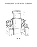 METHOD AND A DEVICE FOR LIFTING AND ROTATING A MASSIVE CONTAINER diagram and image