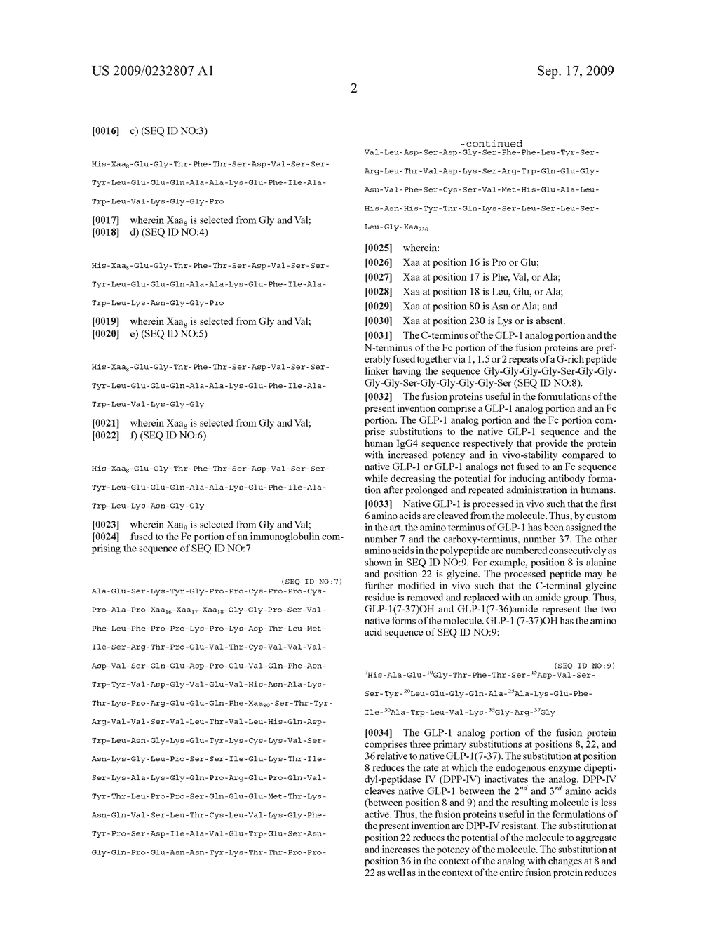 GLP-1 ANALOG FUSION PROTEIN FORMULATIONS - diagram, schematic, and image 03