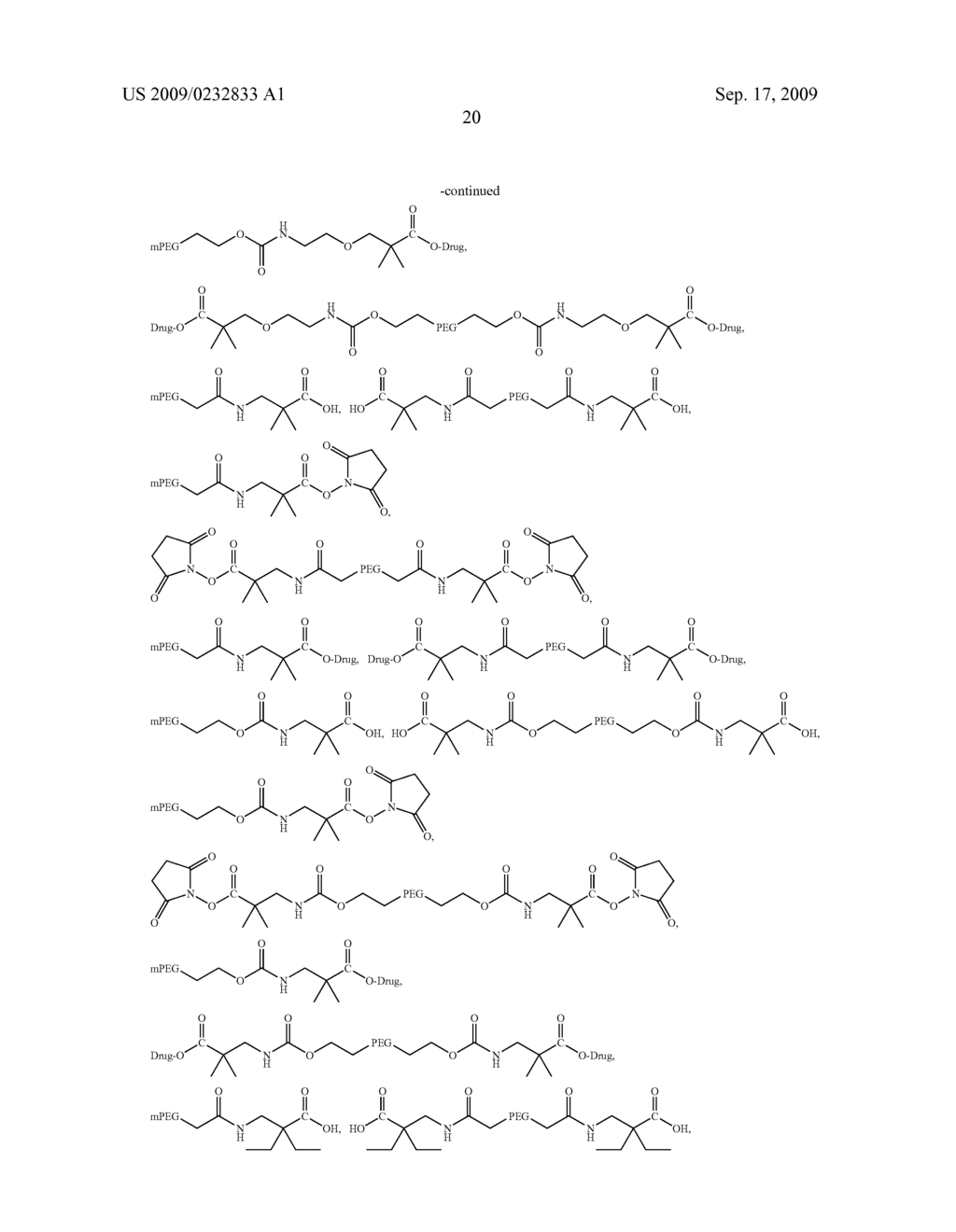 POLYALKYLENE OXIDES HAVING HINDERED ESTER-BASED BIODEGRADABLE LINKERS - diagram, schematic, and image 26