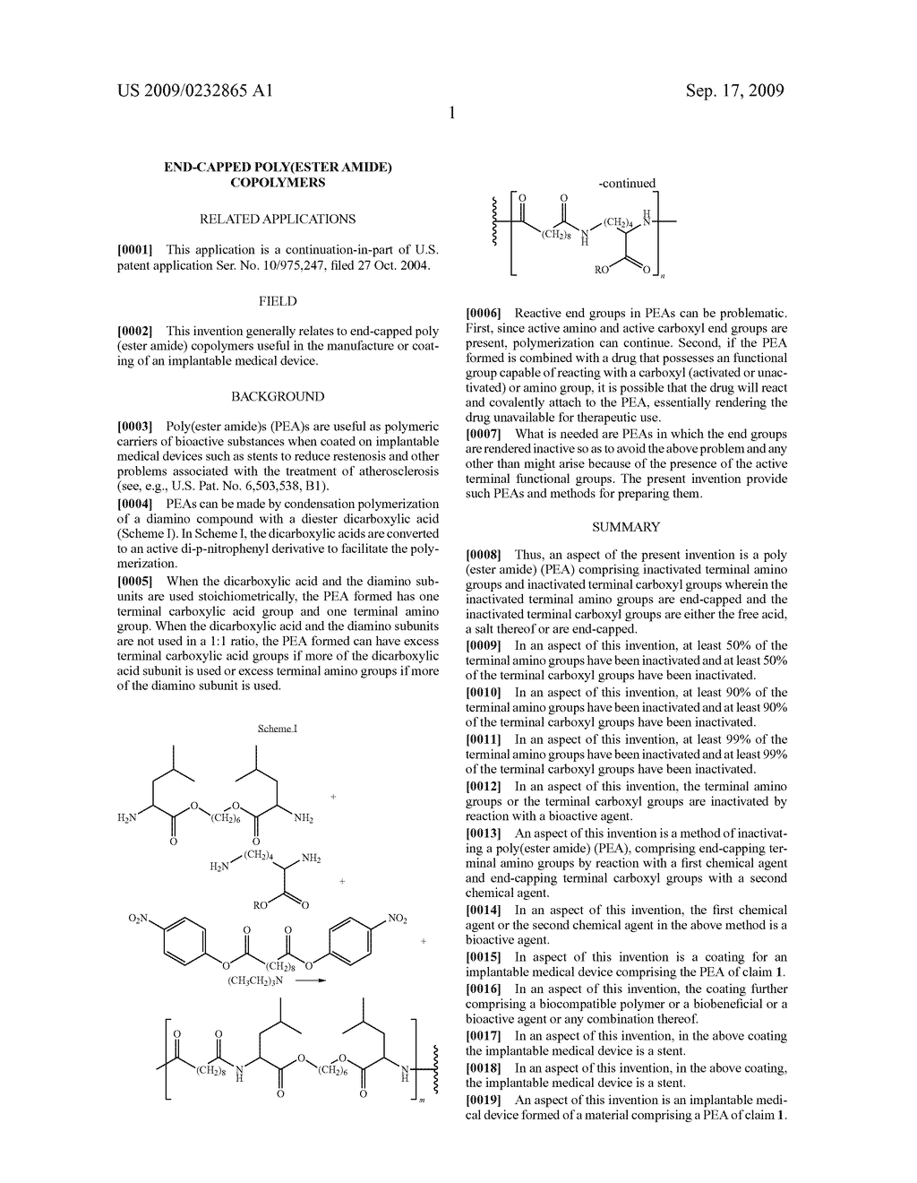End-Capped Poly(Ester Amide) Copolymers - diagram, schematic, and image 02