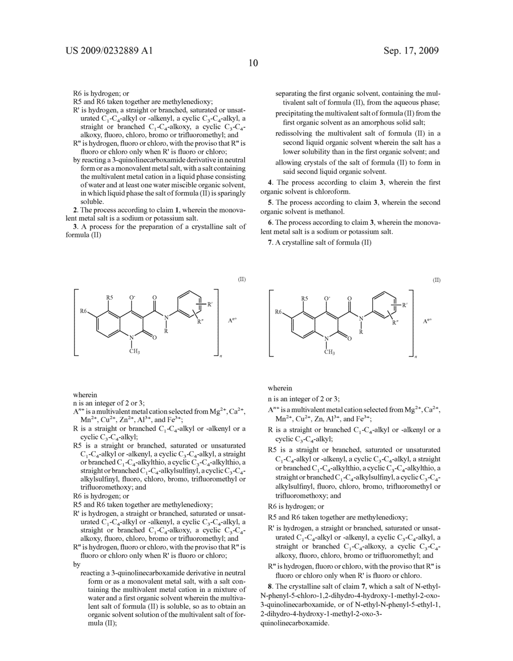 CRYSTALLINE SALTS OF QUINOLINE COMPOUNDS AND METHODS FOR PREPARING THEM - diagram, schematic, and image 13