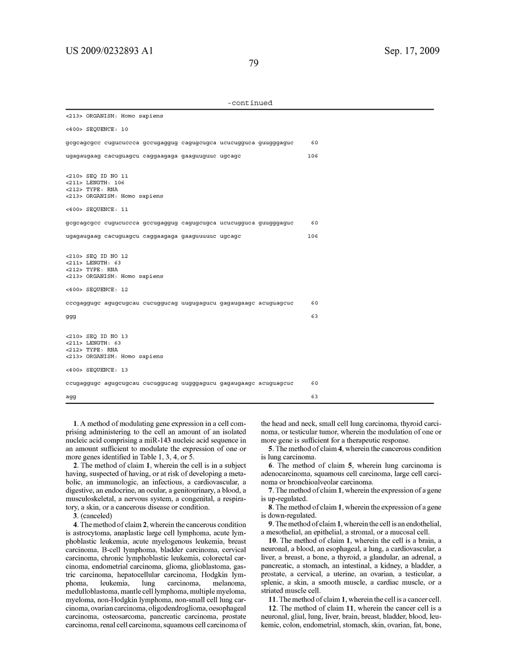 miR-143 REGULATED GENES AND PATHWAYS AS TARGETS FOR THERAPEUTIC INTERVENTION - diagram, schematic, and image 81