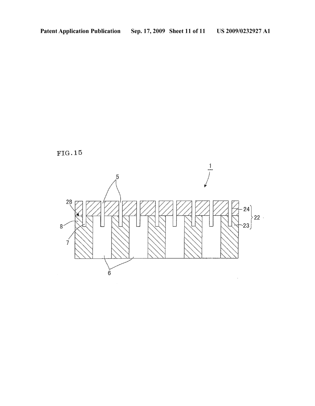 HONEYCOMB STRUCTURE-FORMING DIE AND METHOD FOR MANUFACTURING THE SAME - diagram, schematic, and image 12