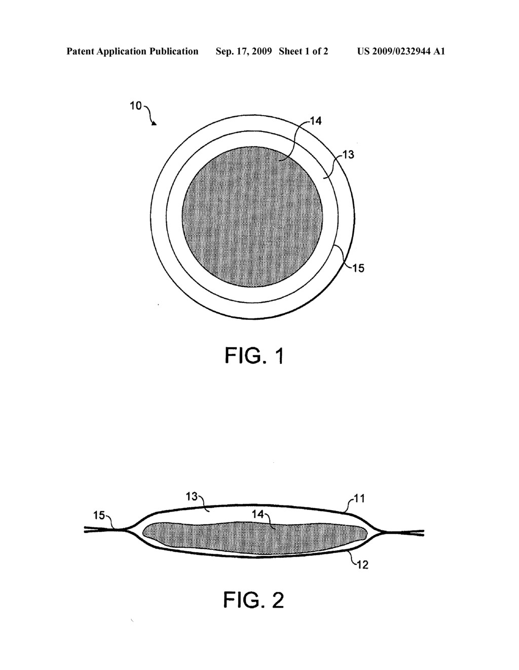 FLEXIBLE PAD FOR PREPARING A BEVERAGE - diagram, schematic, and image 02