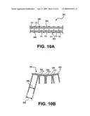 System and methods for forming barbed tape product with predetermined pattens of attachment points including patterns for concertina tape products configured for.... diagram and image