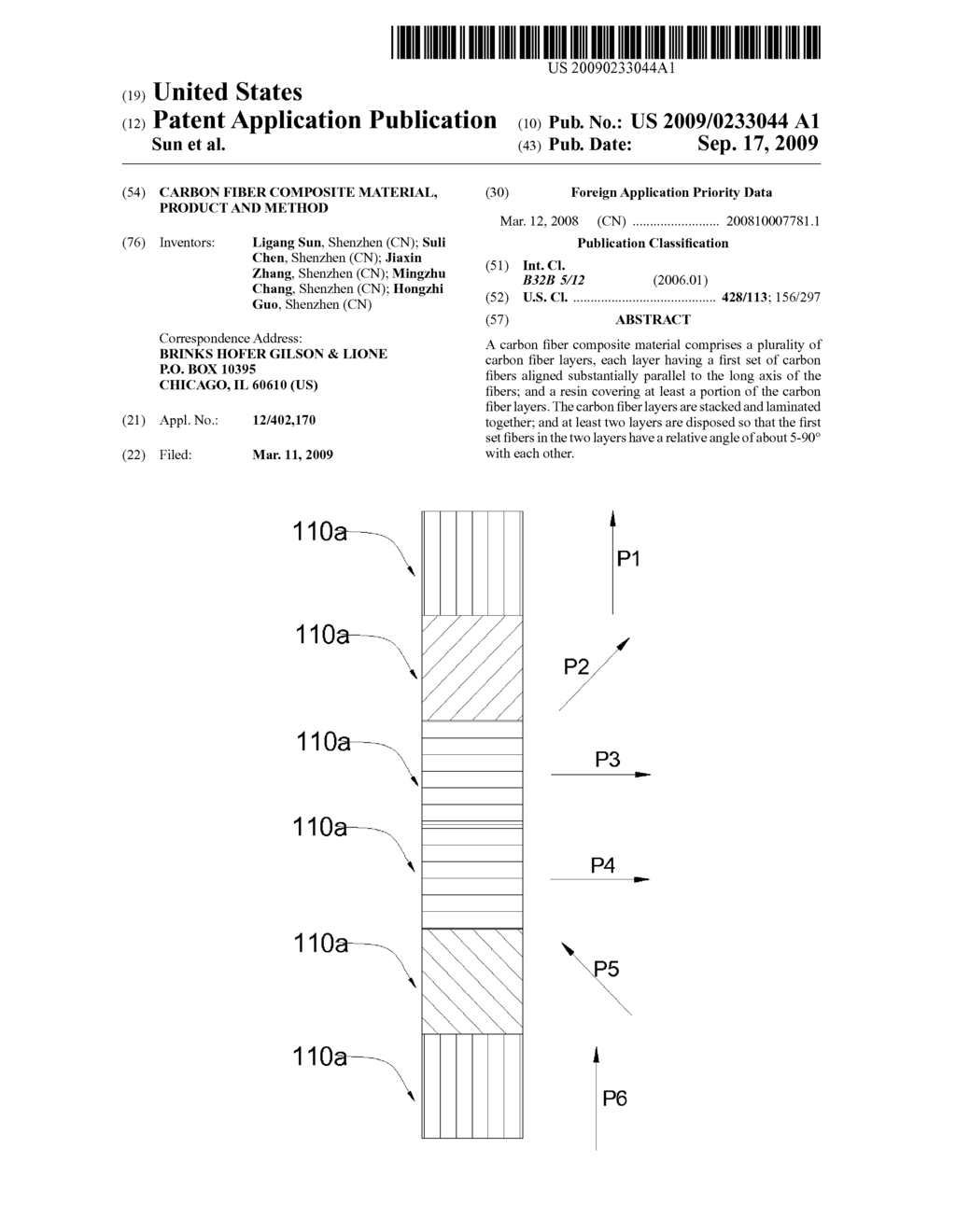 Carbon Fiber Composite Material, Product and Method - diagram, schematic, and image 01