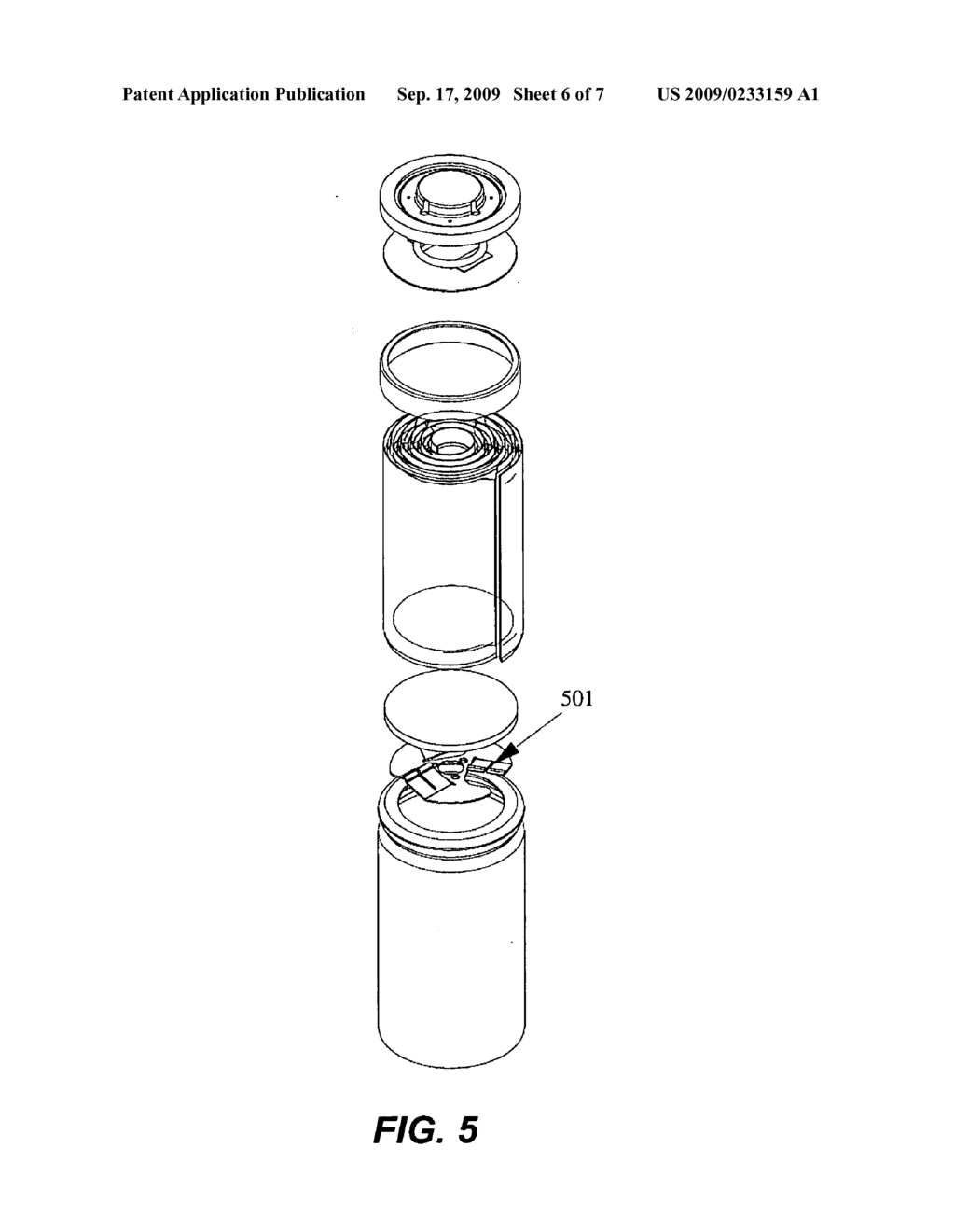 CYLINDRICAL NICKEL-ZINC CELL WITH NEGATIVE CAN - diagram, schematic, and image 07