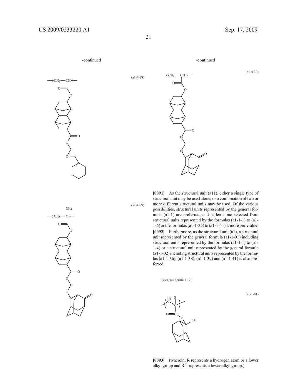 POSITIVE RESIST COMPOSITION AND METHOD OF FORMING RESIST PATTERN - diagram, schematic, and image 22