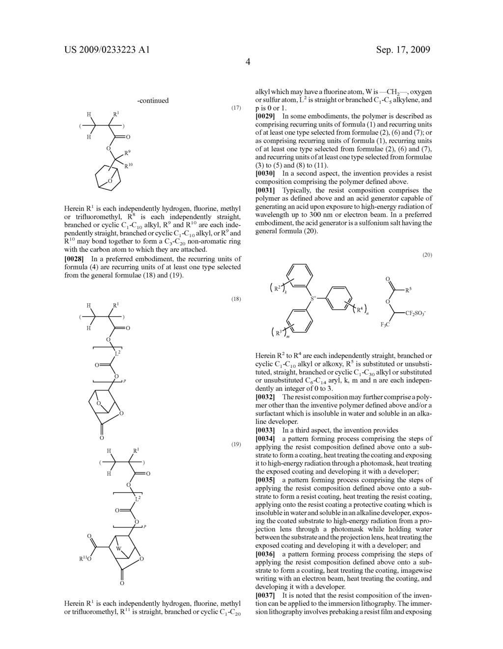 SULFONIUM SALT-CONTAINING POLYMER, RESIST COMPOSITION, AND PATTERNING PROCESS - diagram, schematic, and image 05