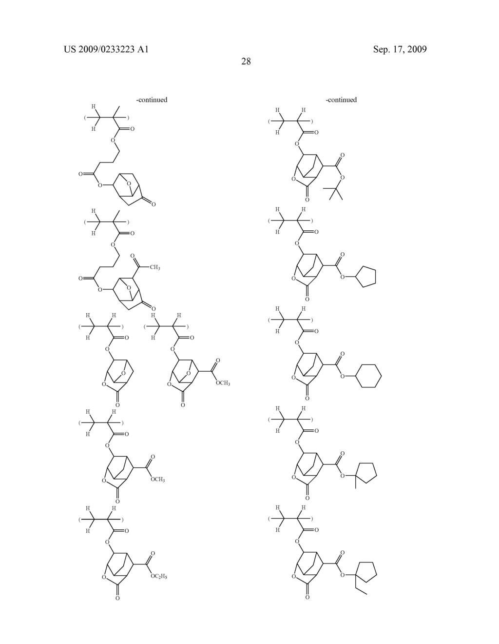 SULFONIUM SALT-CONTAINING POLYMER, RESIST COMPOSITION, AND PATTERNING PROCESS - diagram, schematic, and image 29