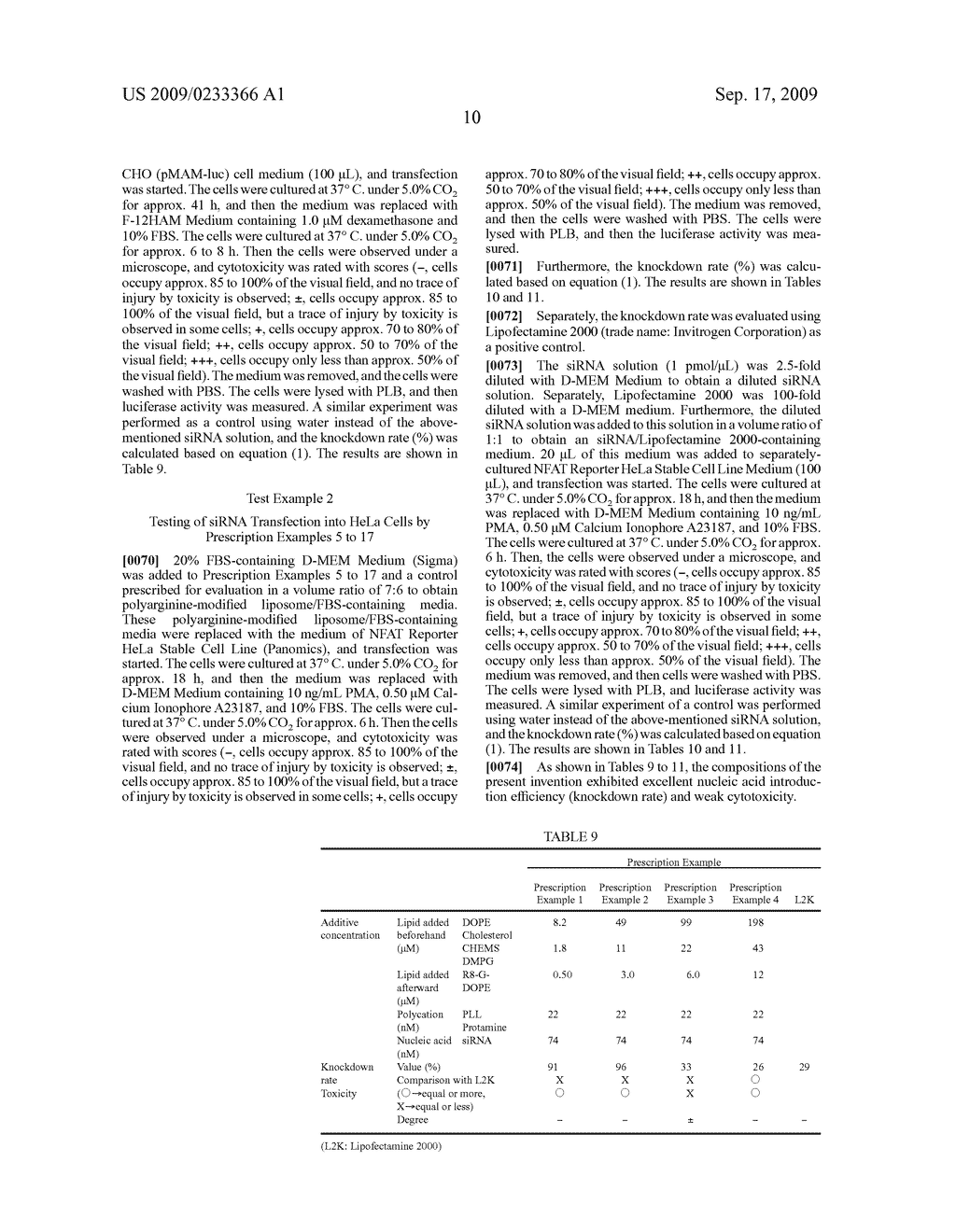 COMPOSITION FOR INTRODUCTION OF NUCLEIC ACID - diagram, schematic, and image 11