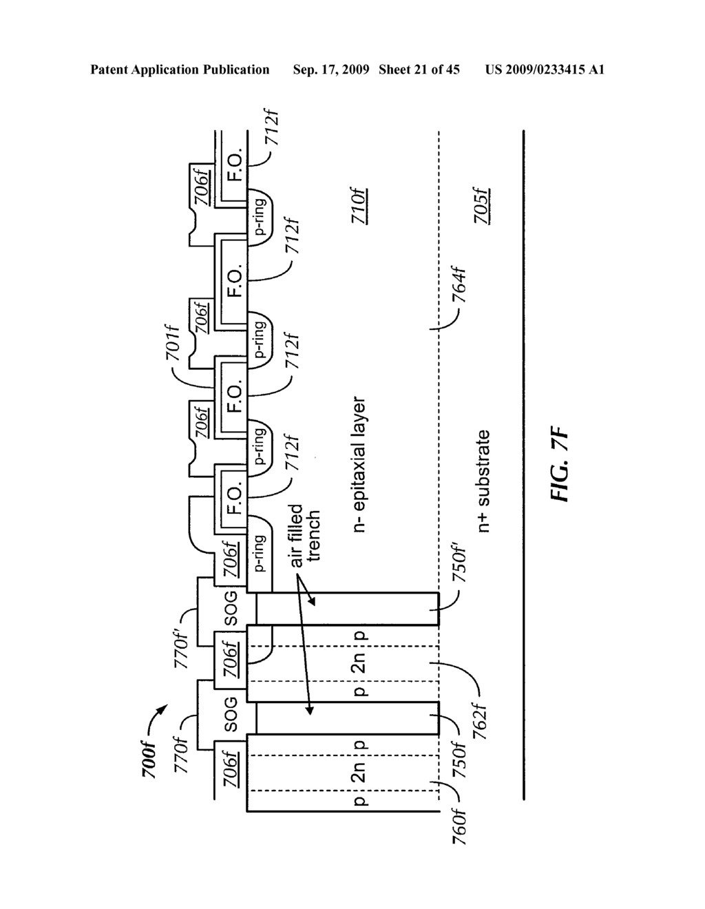 Semiconductor Devices with Sealed, Unlined Trenches and Methods of Forming Same - diagram, schematic, and image 22