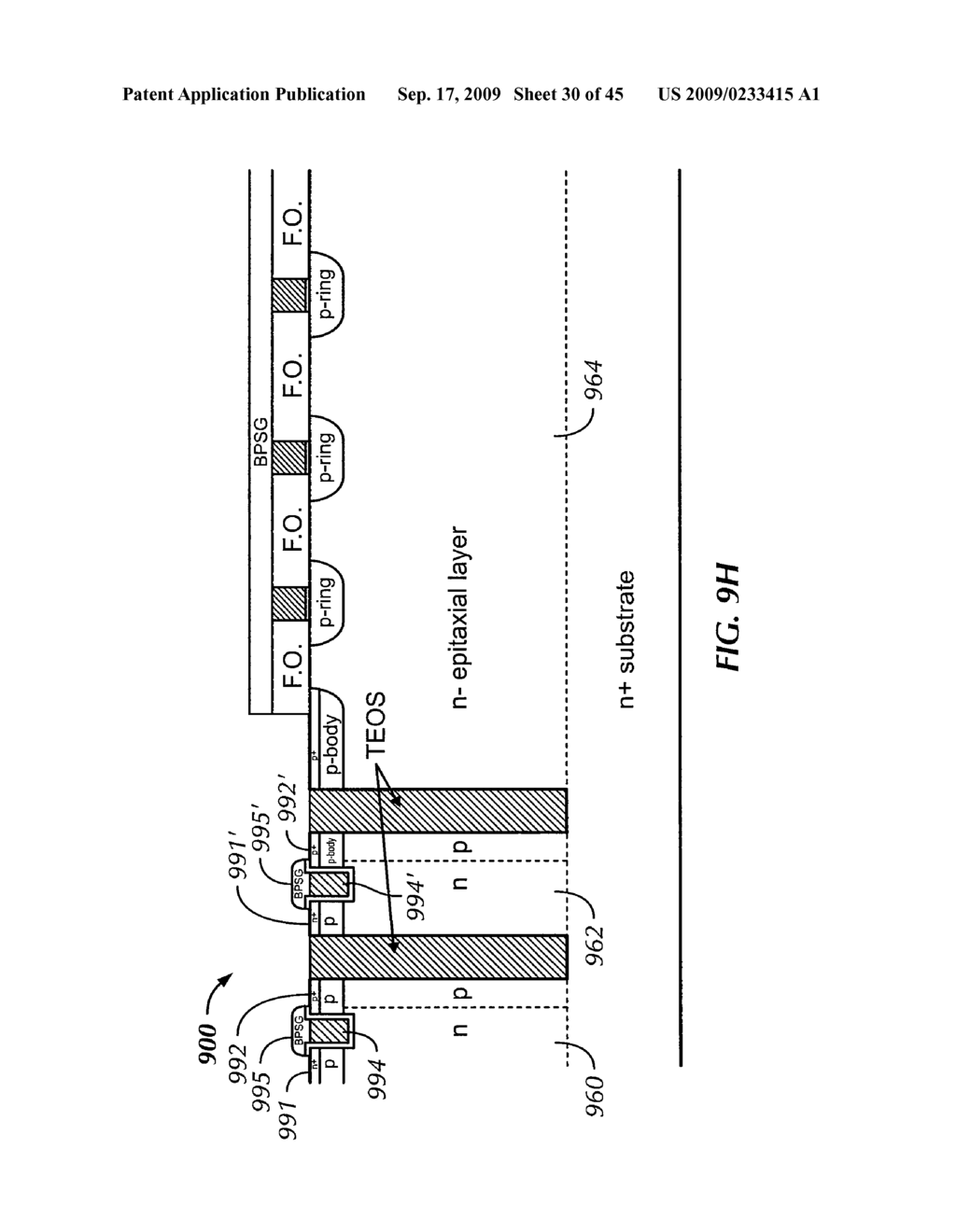 Semiconductor Devices with Sealed, Unlined Trenches and Methods of Forming Same - diagram, schematic, and image 31