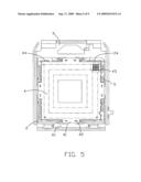 Electrical connector with floating cover diagram and image