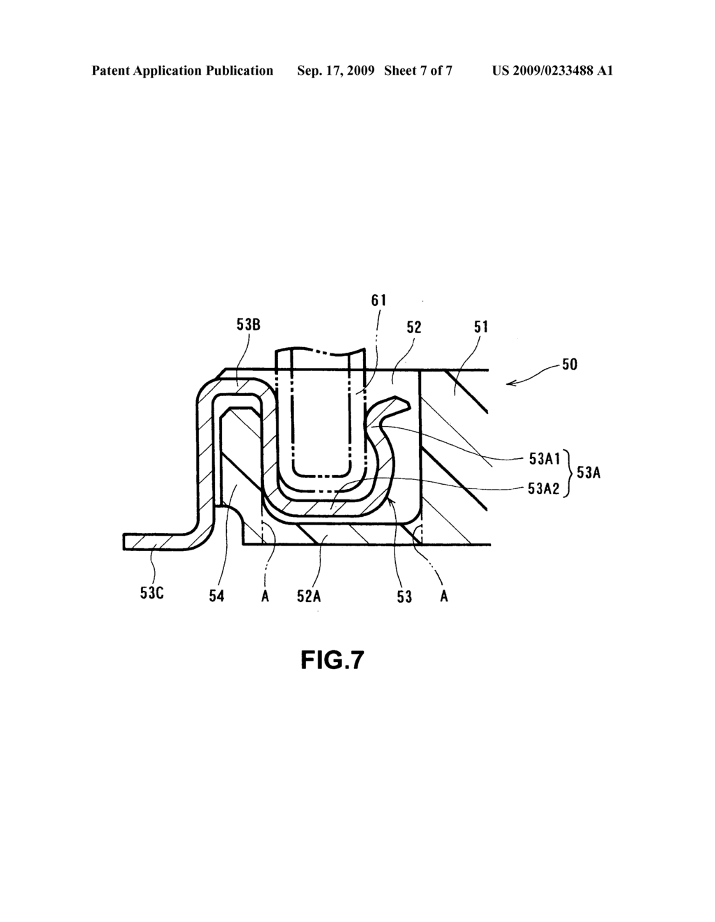 Electric Connector for Circuit Board - diagram, schematic, and image 08