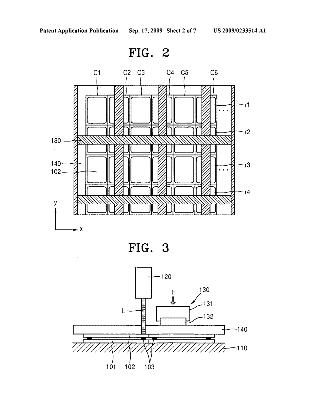 Frit sealing system and method of manufacturing organic light emitting display device - diagram, schematic, and image 03