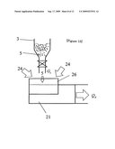 Blasting device for steel pipe inner surface, blasting method for steel pipe inner surface, and method for producing steel pipe with excellent inner surface texture diagram and image