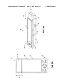 PORTABLE COMMUNICATION DEVICE INCLUDING A SPRING LIFT ASSEMBLY diagram and image