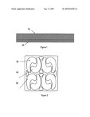 Wrinkle reducing skin patch, process of manufacture and useful articles thereof diagram and image