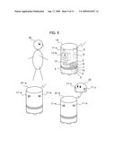 AUTONOMOUS MOBILE ROBOT DEVICE AND AN AVOIDANCE METHOD FOR THAT AUTONOMOUS MOBILE ROBOT DEVICE diagram and image