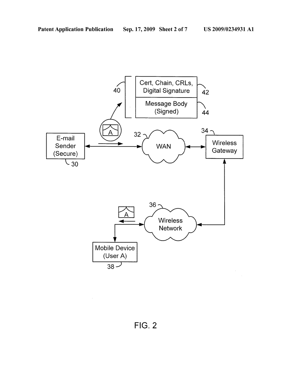 System and Method for Selecting Messaging Settings On A Messaging Client - diagram, schematic, and image 03