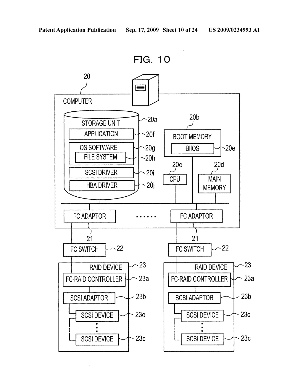 INFORMATION PROCESSING APPARATUS, HOST BUS ADAPTOR AND CONTROL METHOD - diagram, schematic, and image 11