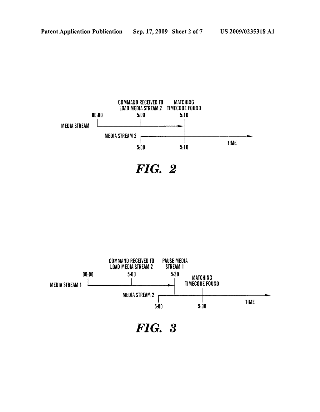 METHOD AND SYSTEM FOR SWITCHING MEDIA STREAMS IN A CLIENT SYSTEM AS DIRECTED BY A CONTROL SYSTEM - diagram, schematic, and image 03