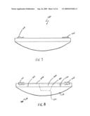 Pillow Having a concealed food surface with integral beverage holder diagram and image