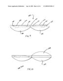 Pillow Having a concealed food surface with integral beverage holder diagram and image