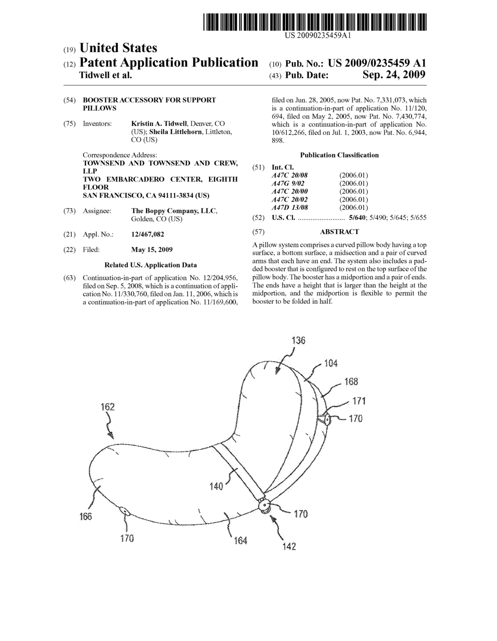 BOOSTER ACCESSORY FOR SUPPORT PILLOWS - diagram, schematic, and image 01