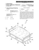 Panels, overlays, and inserts for furniture assemblies, and related methods diagram and image