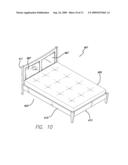 Panels, overlays, and inserts for furniture assemblies, and related methods diagram and image