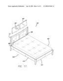 Panels, overlays, and inserts for furniture assemblies, and related methods diagram and image