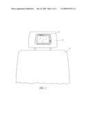 HEADREST-MOUNTED MONITOR diagram and image