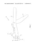 COMPRESSION TOOL MOUNTED COAXIAL CABLE RETAINING APPARATUS AND METHOD diagram and image