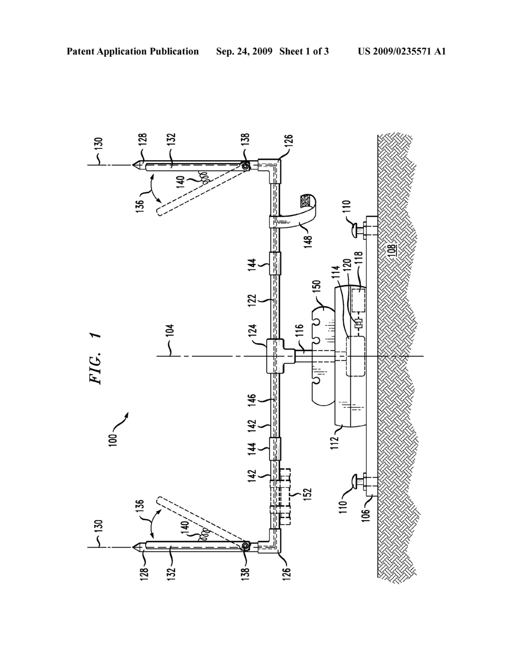 APPARATUS FOR REVOLVING DECOYS ABOUT A VERTICAL AXIS - diagram, schematic, and image 02