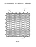 Method of Making A Modular Synthetic Floor Tile Configured For Enhanced Performance diagram and image