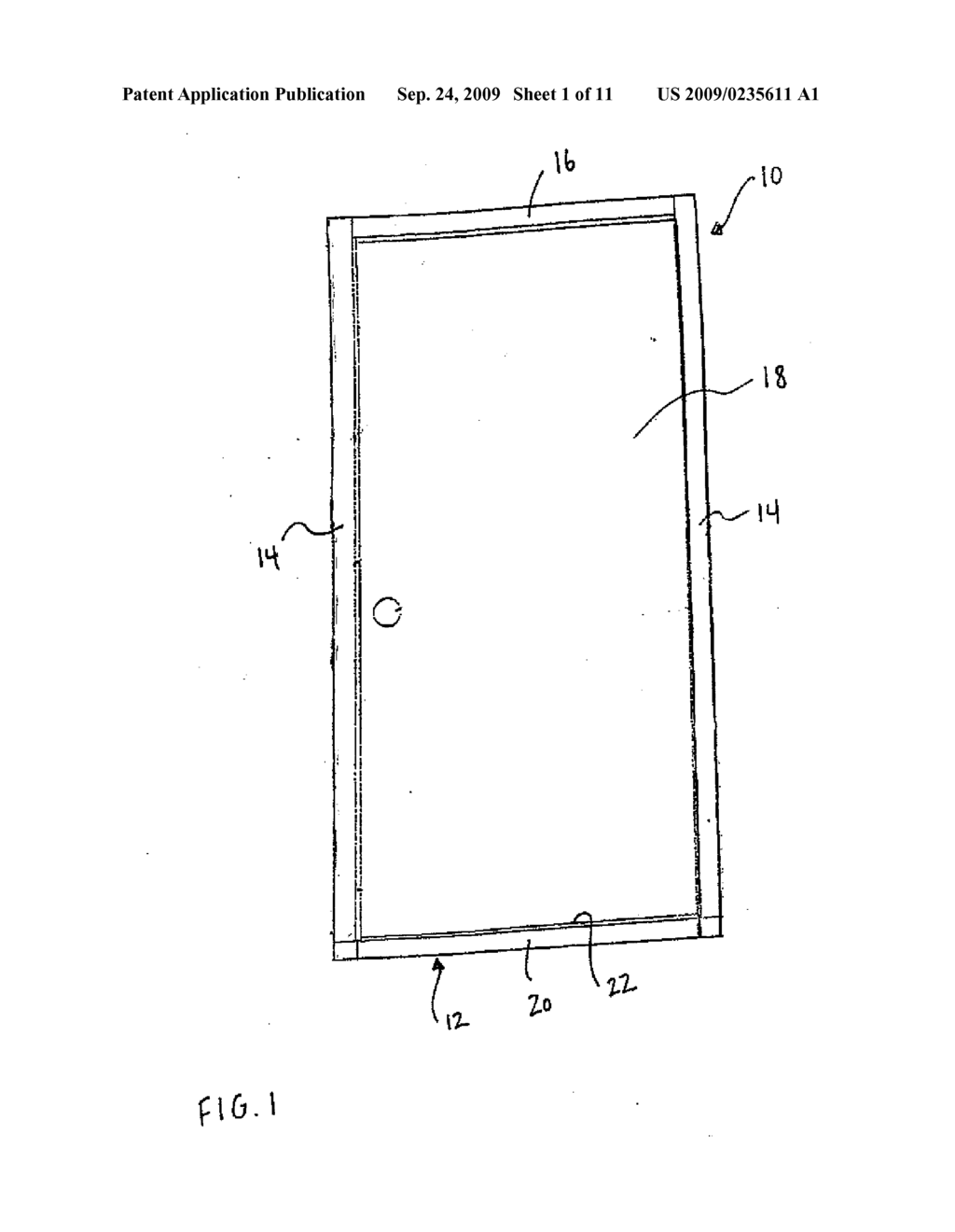 ONE-PIECE INJECTION MOLDED DOOR SILL ASSEMBLY - diagram, schematic, and image 02