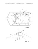 Gas-turbine combustion chamber with ceramic flame tube diagram and image