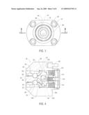 TOOL HOLDER ASSEMBLY WITH INTERFERENCE FIT KEY ARRANGEMENT diagram and image