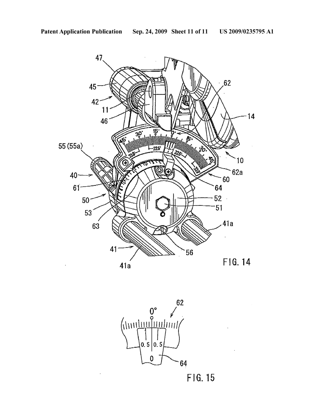 Table cutting machine - diagram, schematic, and image 12