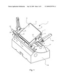 Knife Holder For Microtome Blades diagram and image