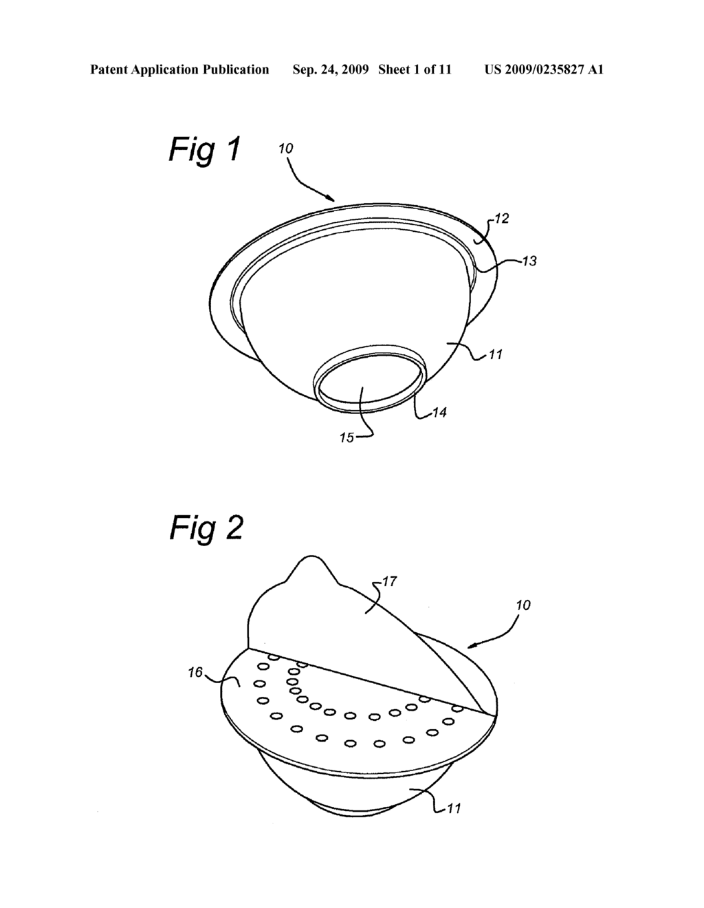 HOLDER AND CUP WITH CONCENTRATE FOR PREPARATION OF HOT BEVERAGES - diagram, schematic, and image 02