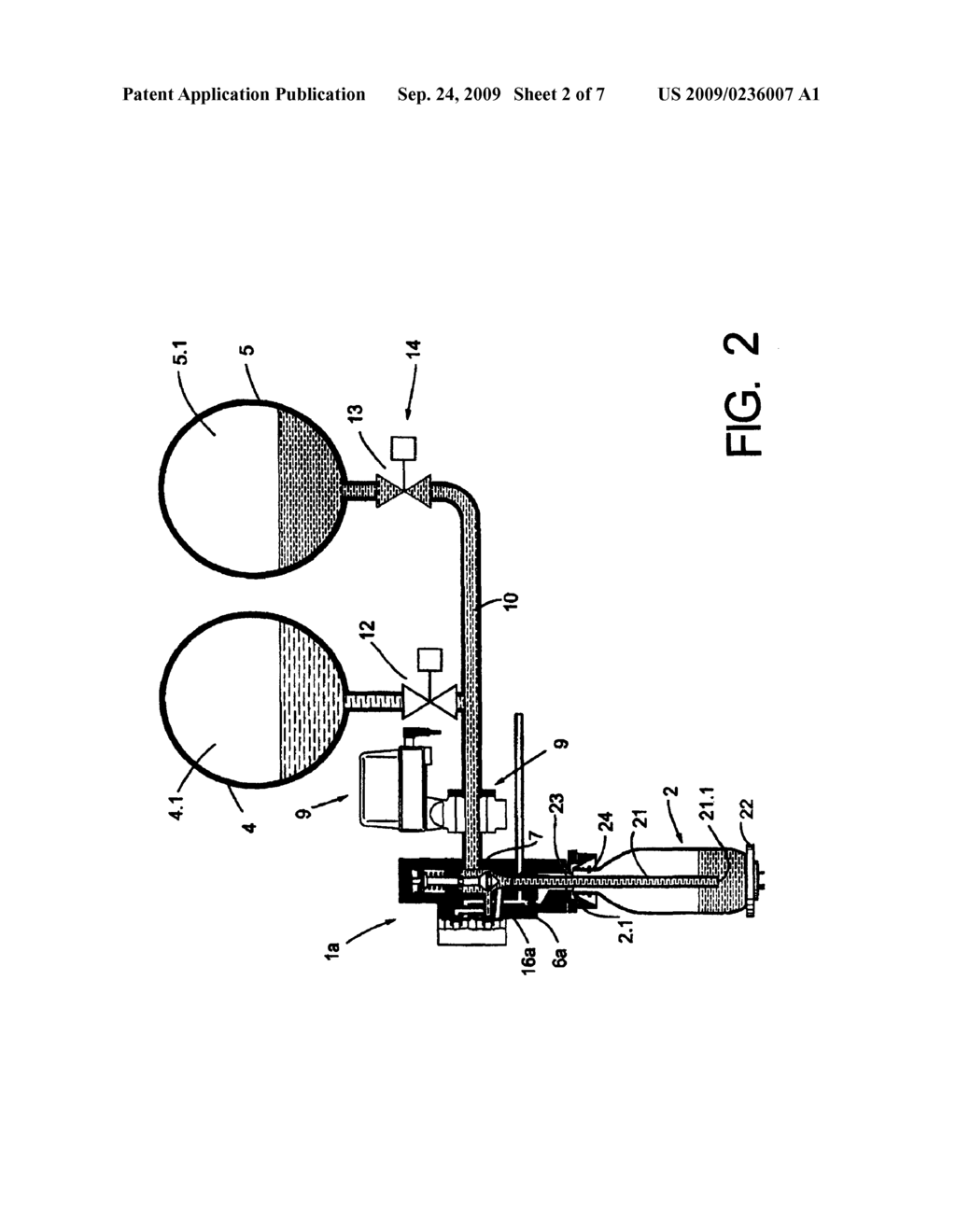 METHOD AND APPARATUS FOR FILLING BEVERAGE BOTTLES, IN A BEVERAGE BOTTLING PLANT, WITH A BEVERAGE MATERIAL COMPRISING A CARBONATED WATER COMPONENT AND A LIQUID FLAVORING COMPONENT, AND METHOD AND APPARATUS FOR FILLING CONTAINERS, IN A CONTAINER FILLING PLANT, WITH A MATERIAL COMPRISING A FIRST INGREDIENT AND A SECOND INGREDIENT - diagram, schematic, and image 03