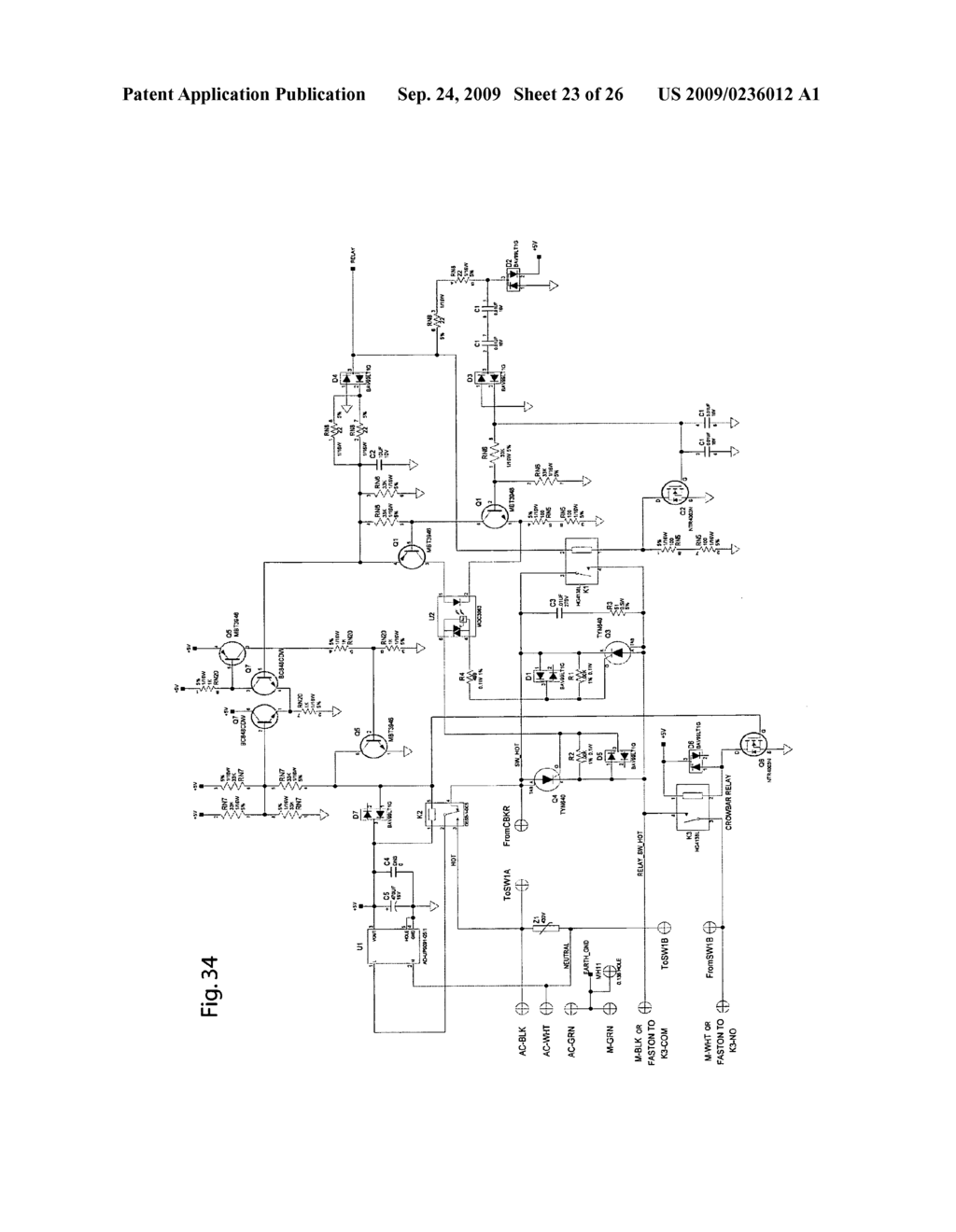 Detection systems for power equipment - diagram, schematic, and image 24