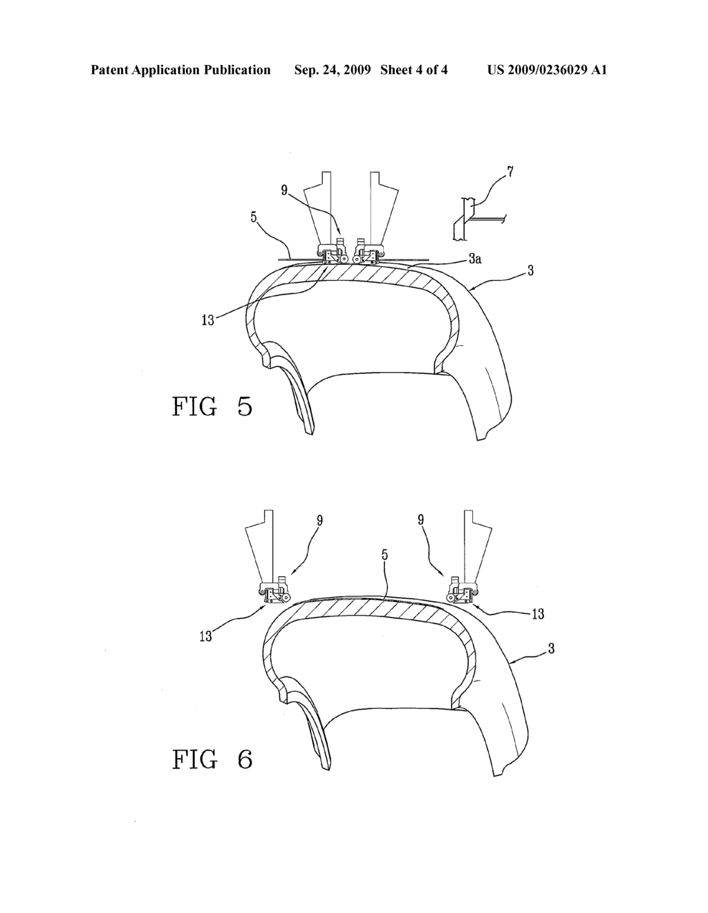 PROCESS AND APPARATUS FOR MANUFACTURING A REINFORCING STRUCTURE FOR TYRES OF VEHICLES - diagram, schematic, and image 05