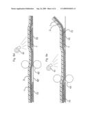 FILM FOR TRANSFERRING AT LEAST ONE MARK ON AT LEAST ONE SUBSTRATE TO BE MADE SECURE, METHOD FOR MAKING AND FOR TRANSFERRING SUCH A TRANSFER FILM diagram and image