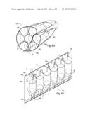 Device for protecting container-grown seedling root systems and method for its manufacture diagram and image