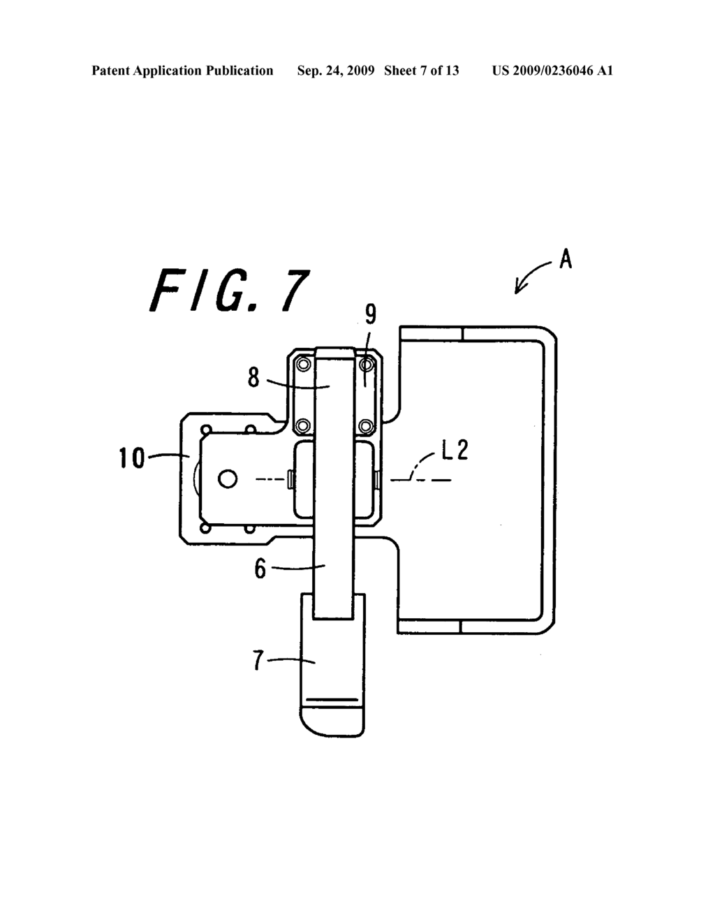 Tire bead guide device of tire mounting/dismounting apparatus - diagram, schematic, and image 08